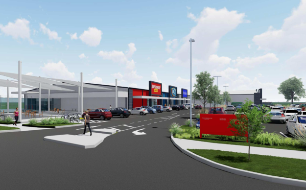 New large format retail space in Wonthaggi